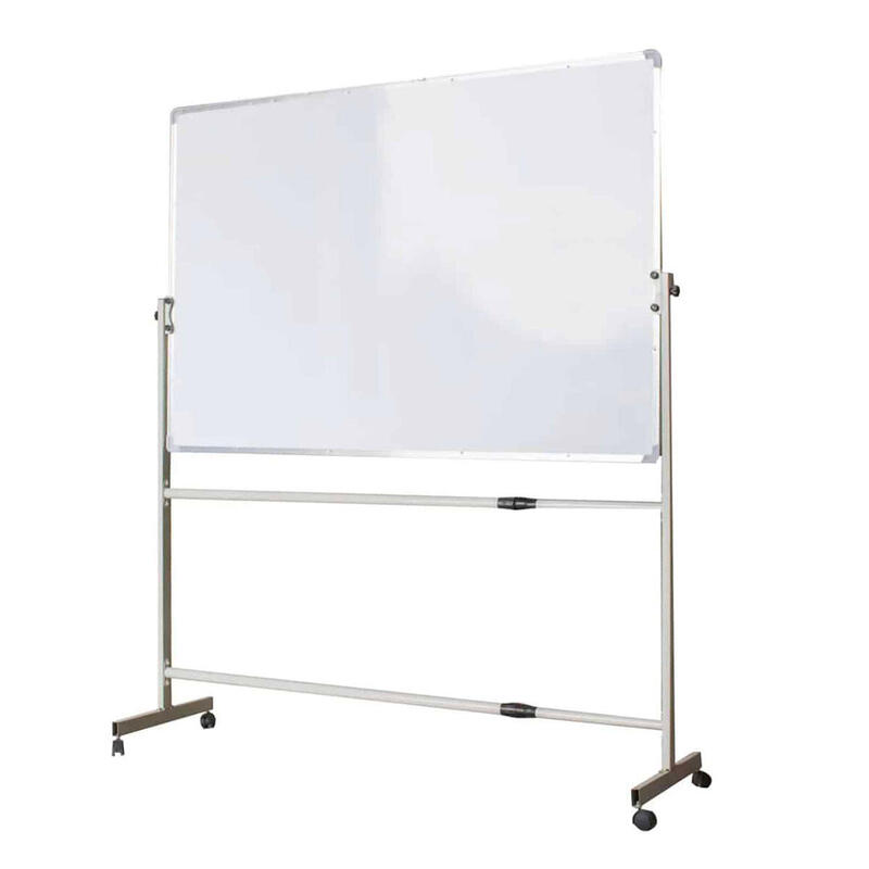 Magnetische Weißwandtafel 100x150cm mit Rollen