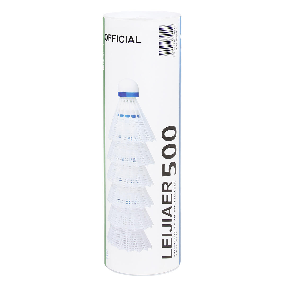 GLADIATORFIT Omada nylon badminton shuttlecocks for training and competition (set of 6)