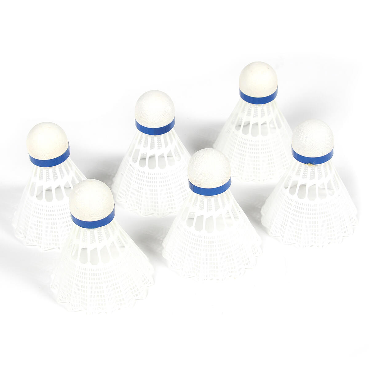 Omada Nylon Badminton Federbälle für Training und Wettkampf (6er Set) 2/3
