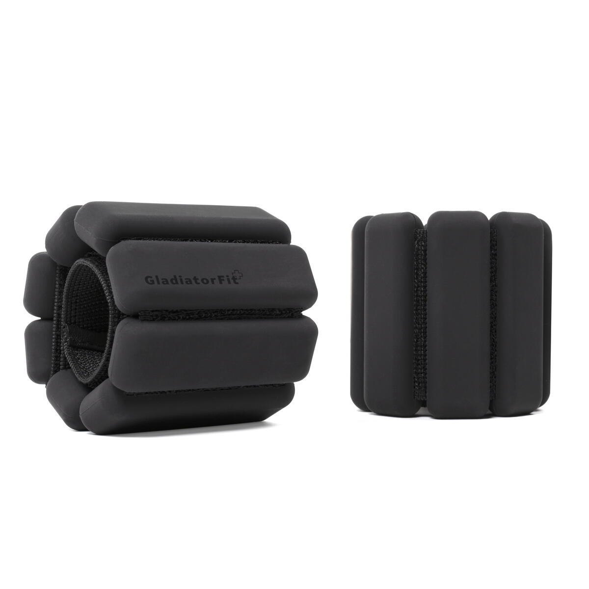 Correias de silicone com peso para o pulso/tornozelo 2 x 0,5 kg