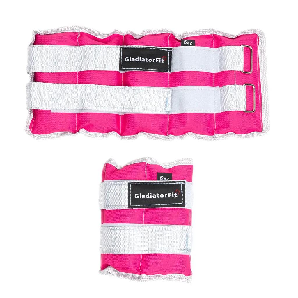 GladiatorFit nylon weighted wrist/ankle straps (set of 2)