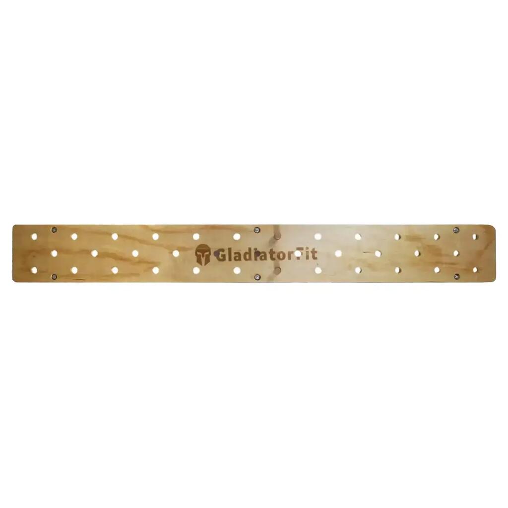 GladiatorFit "Pegboard" 240cm wooden climbing board