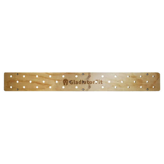 Kletterbrett "Pegboard" 240cm aus Holz GladiatorFit