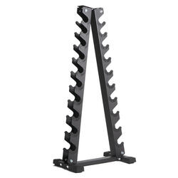 Rack de rangement arbre en acier pour 10 paires d'haltères GladiatorFit