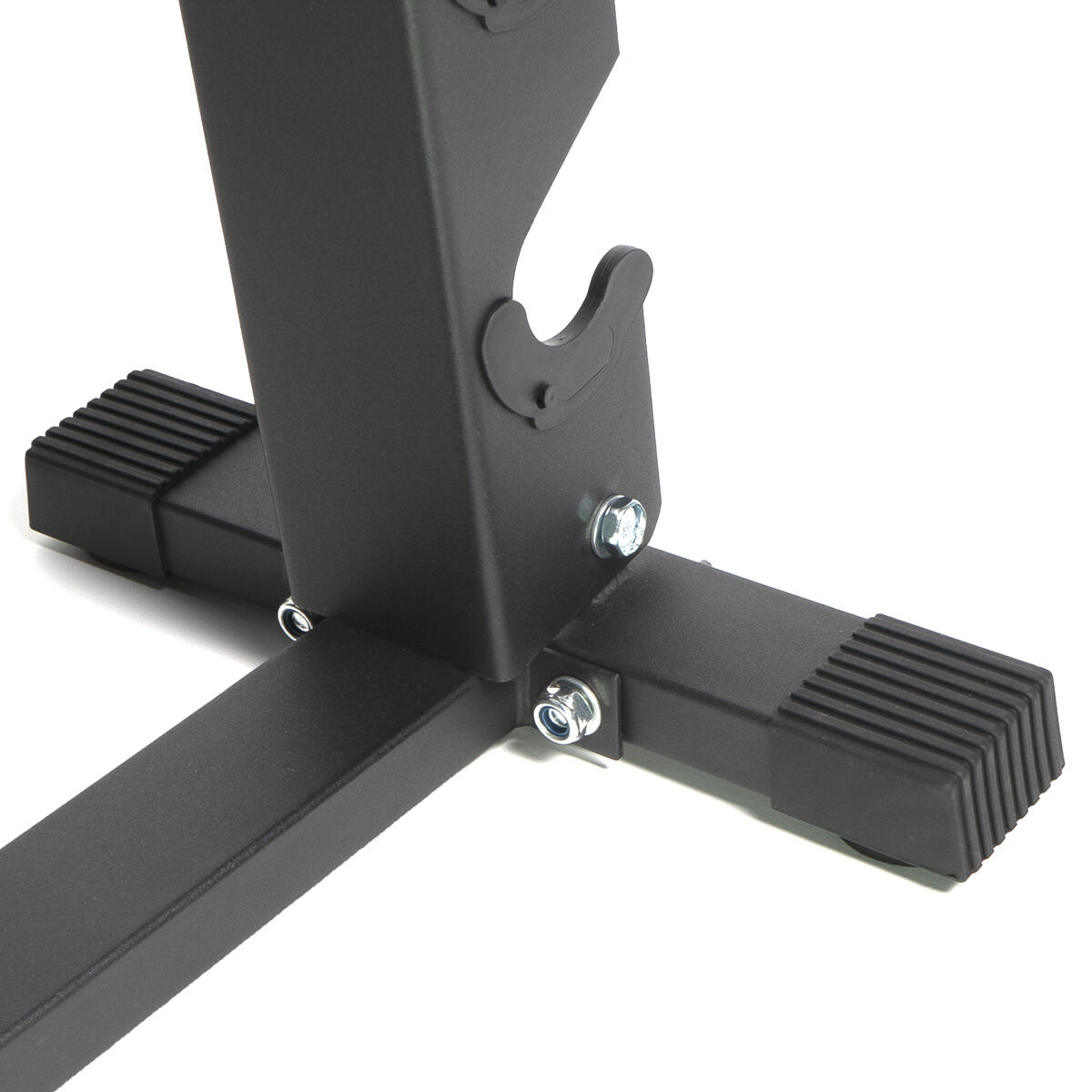 Suporte de armazenamento com haste de aço para 10 pares de halteres GladiatorFit 4/4