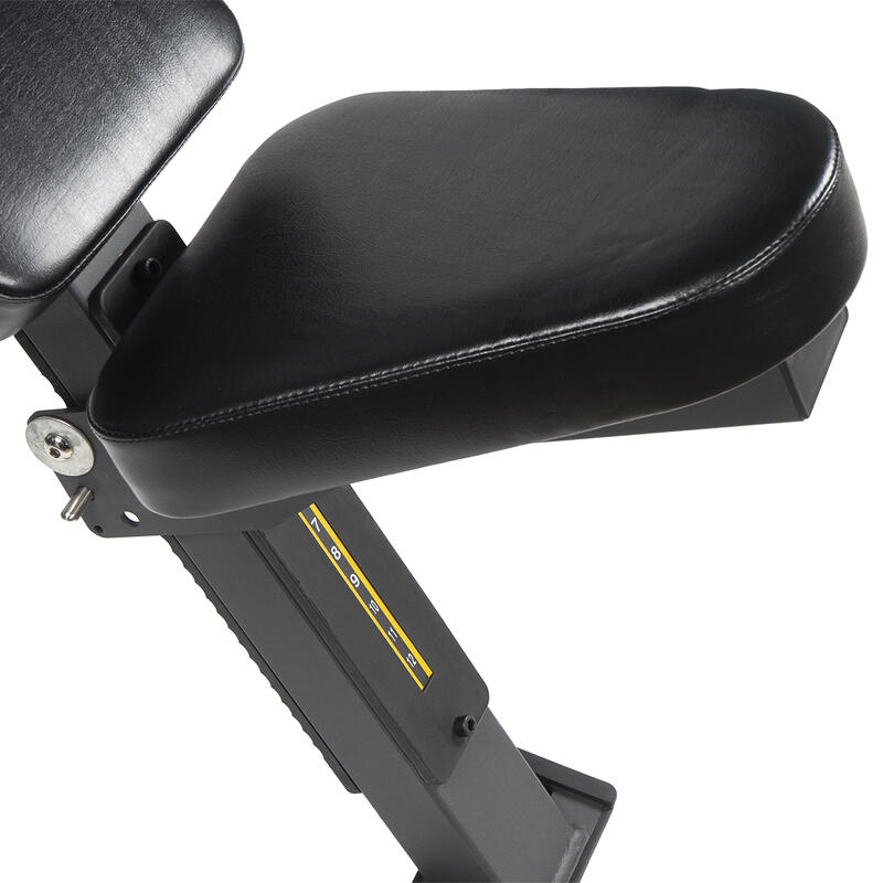 Banc de musculation olympique incliné en acier avec support barres