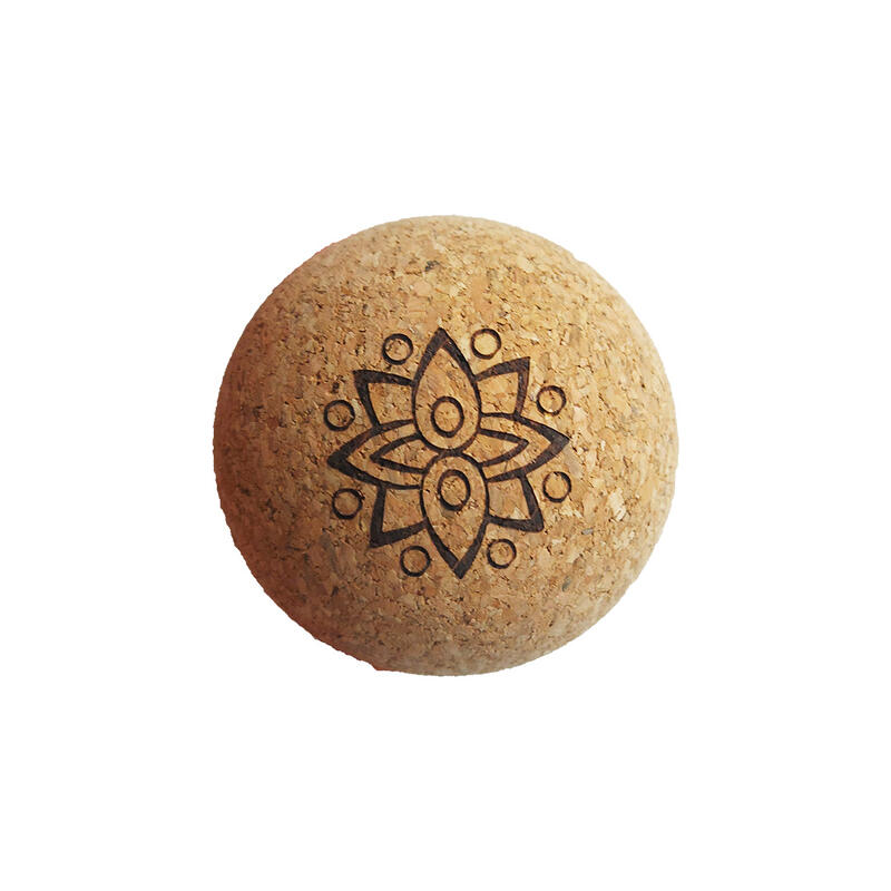 Cork massage ball