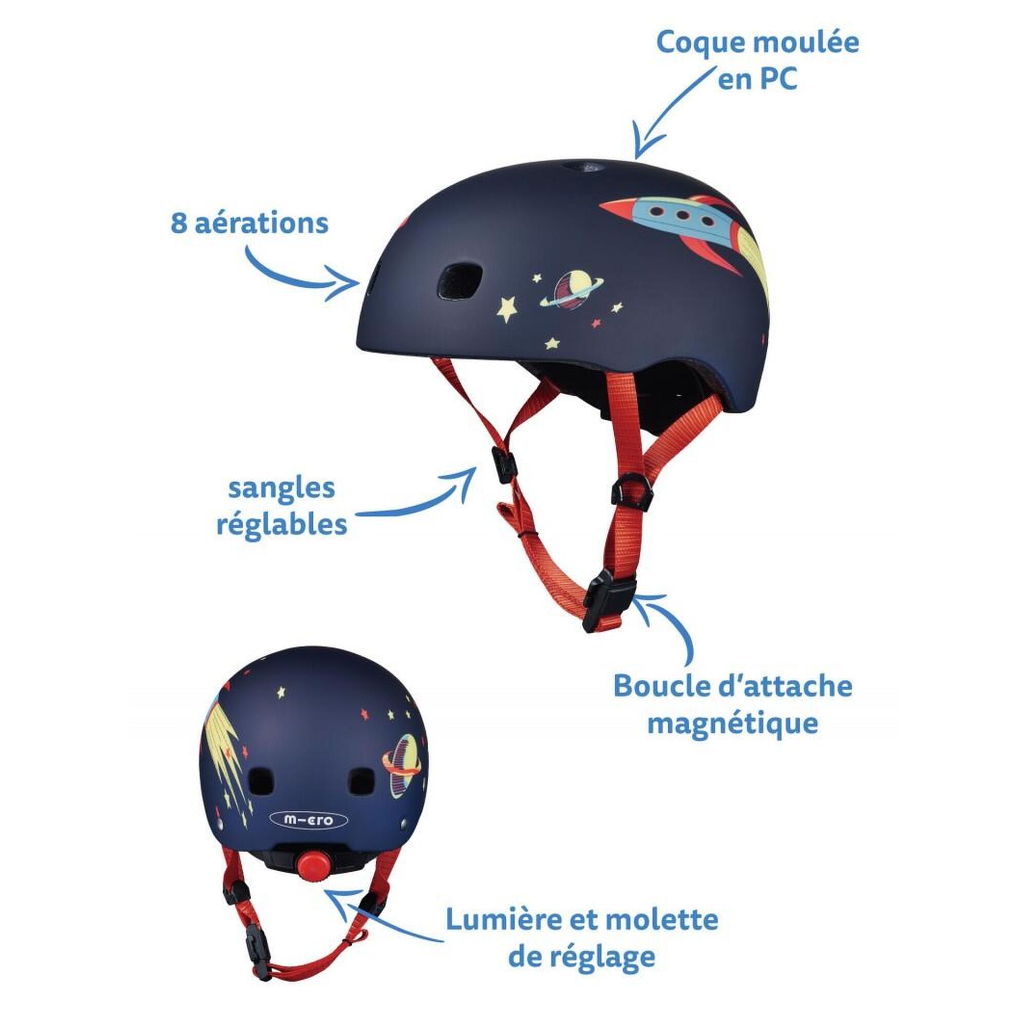 Casque Fantaisie Trottinette Vélo Enfant – Casque Rocket