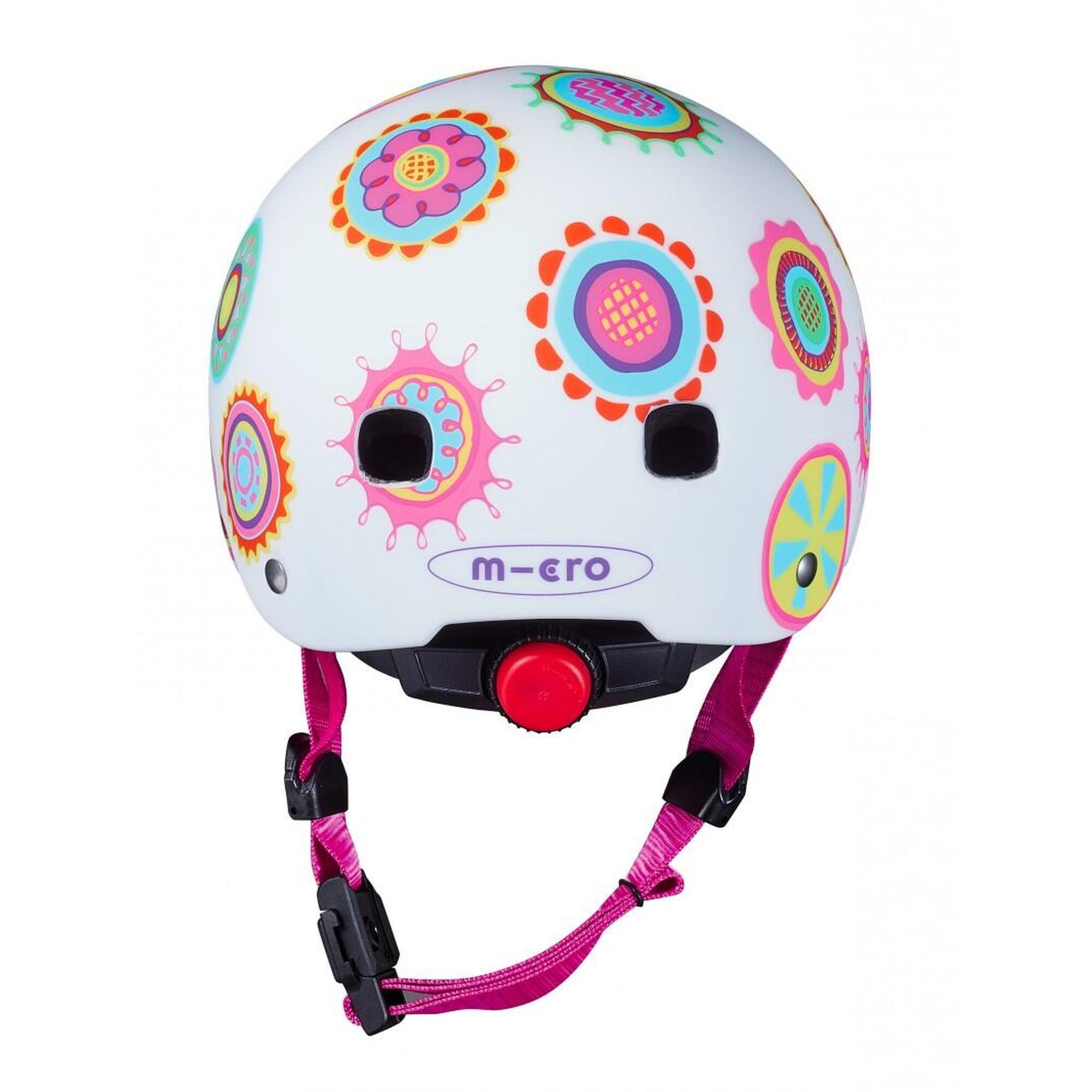 Casque Fantaisie Trottinette Vélo Enfant – Casque Doodle Dots