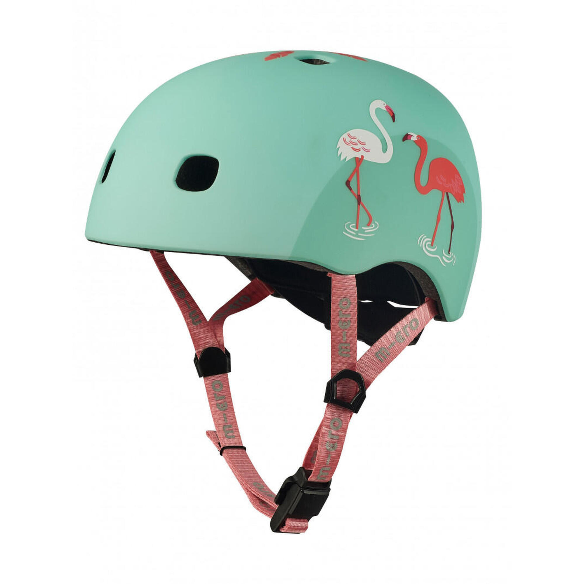 Casque Fantaisie Trottinette Vélo Enfant – Casque Flamant Rose