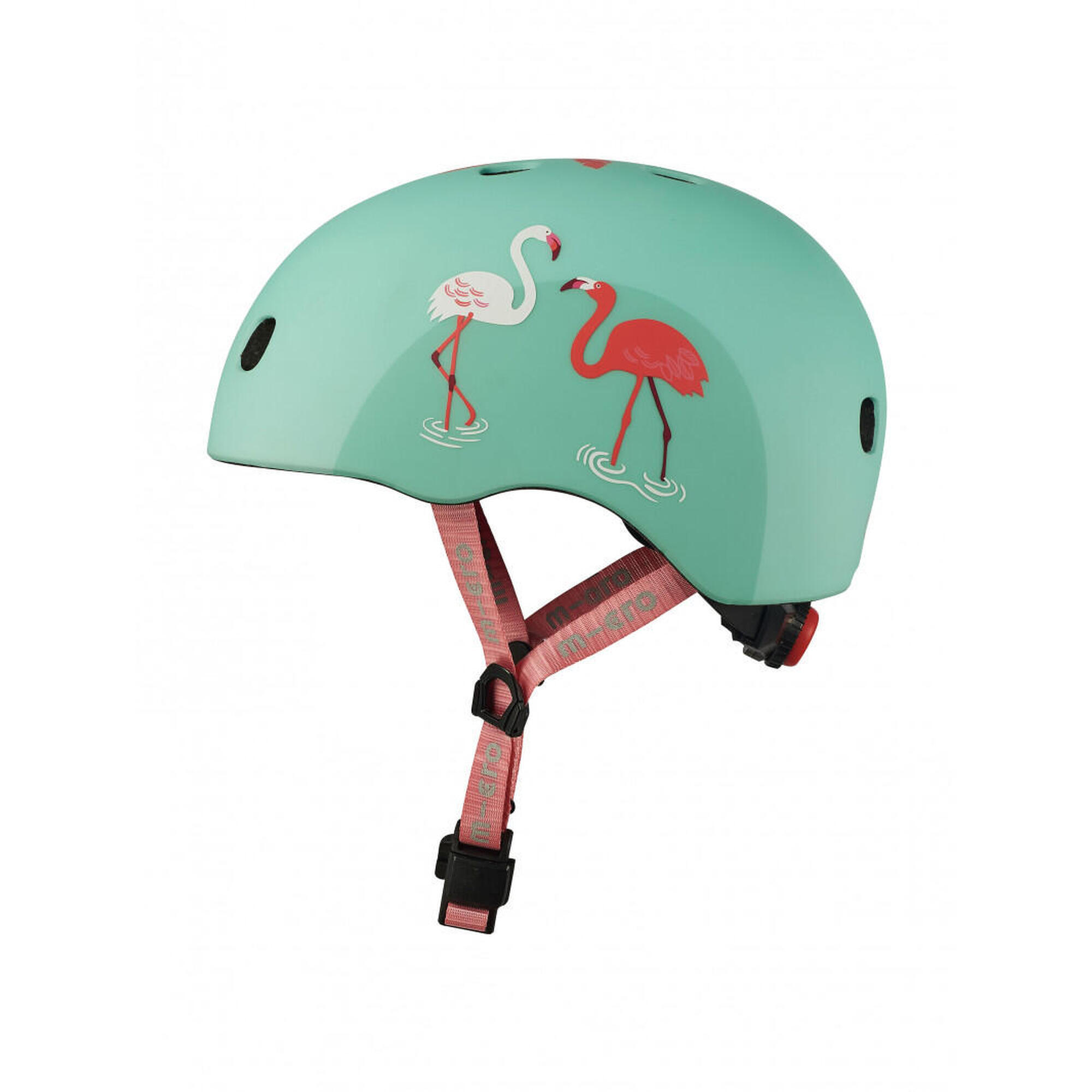 Casque Fantaisie Trottinette Vélo Enfant – Casque Flamant Rose