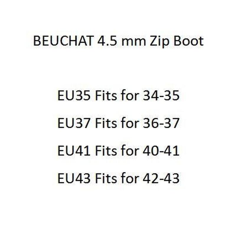 4.5 mm Zip Boot/ Scuba Diving Boot