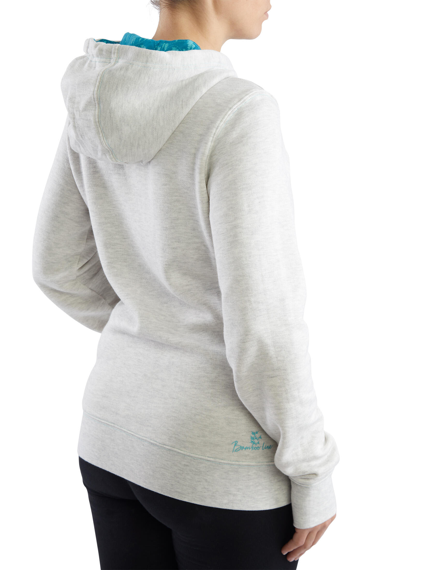 Bluza turystyczna damska Viking Laxa Bamboo z kapturem