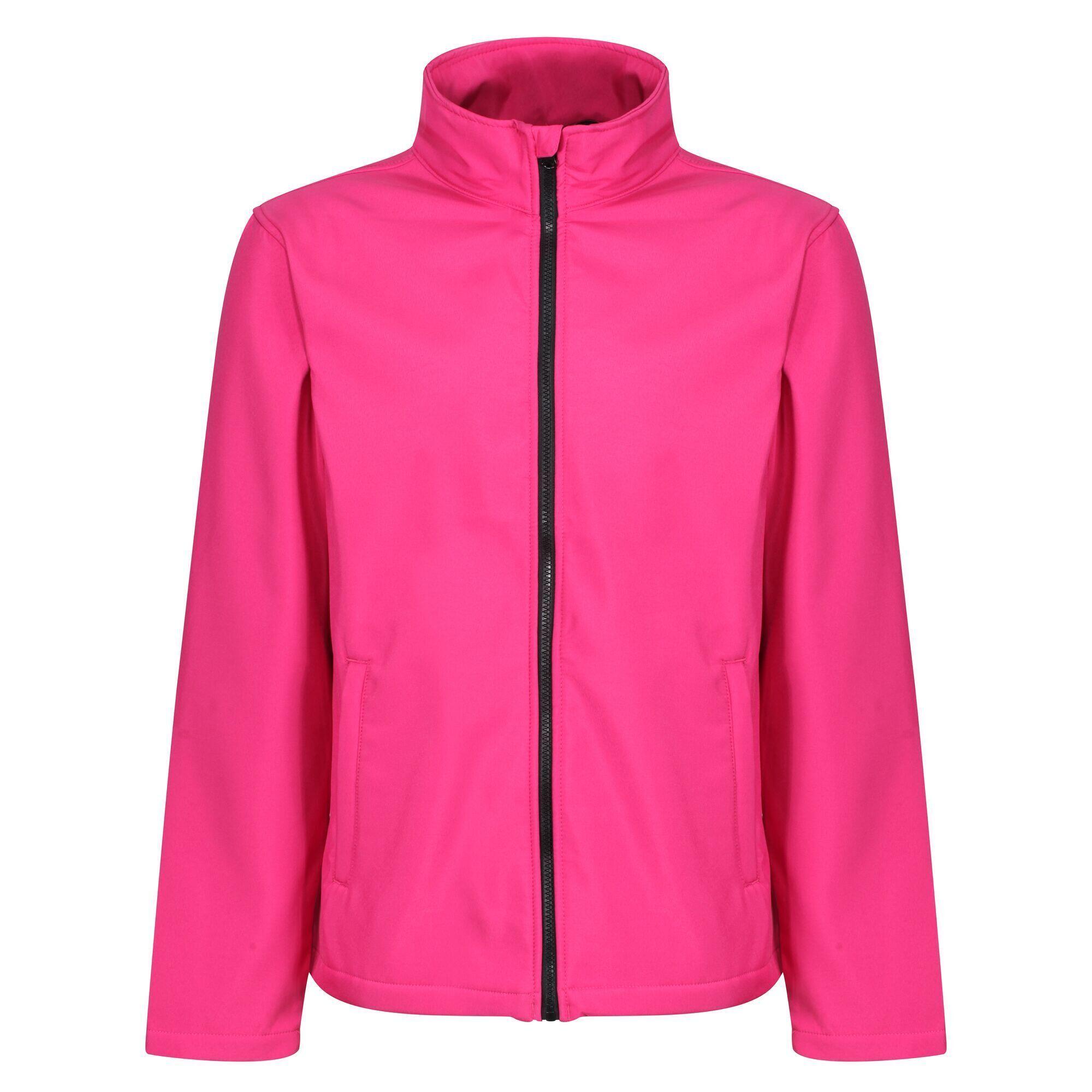 Standout Mens Ablaze Printable Softshell Jacket (Hot Pink) 1/5