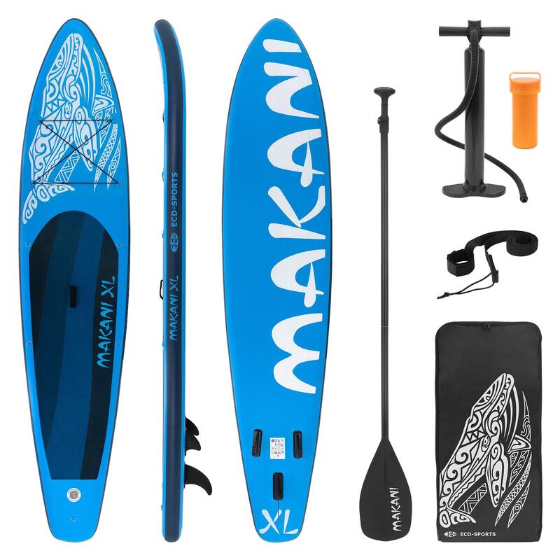 Stand Up Paddle Board Makani XL 380x80x15 cm Blauw