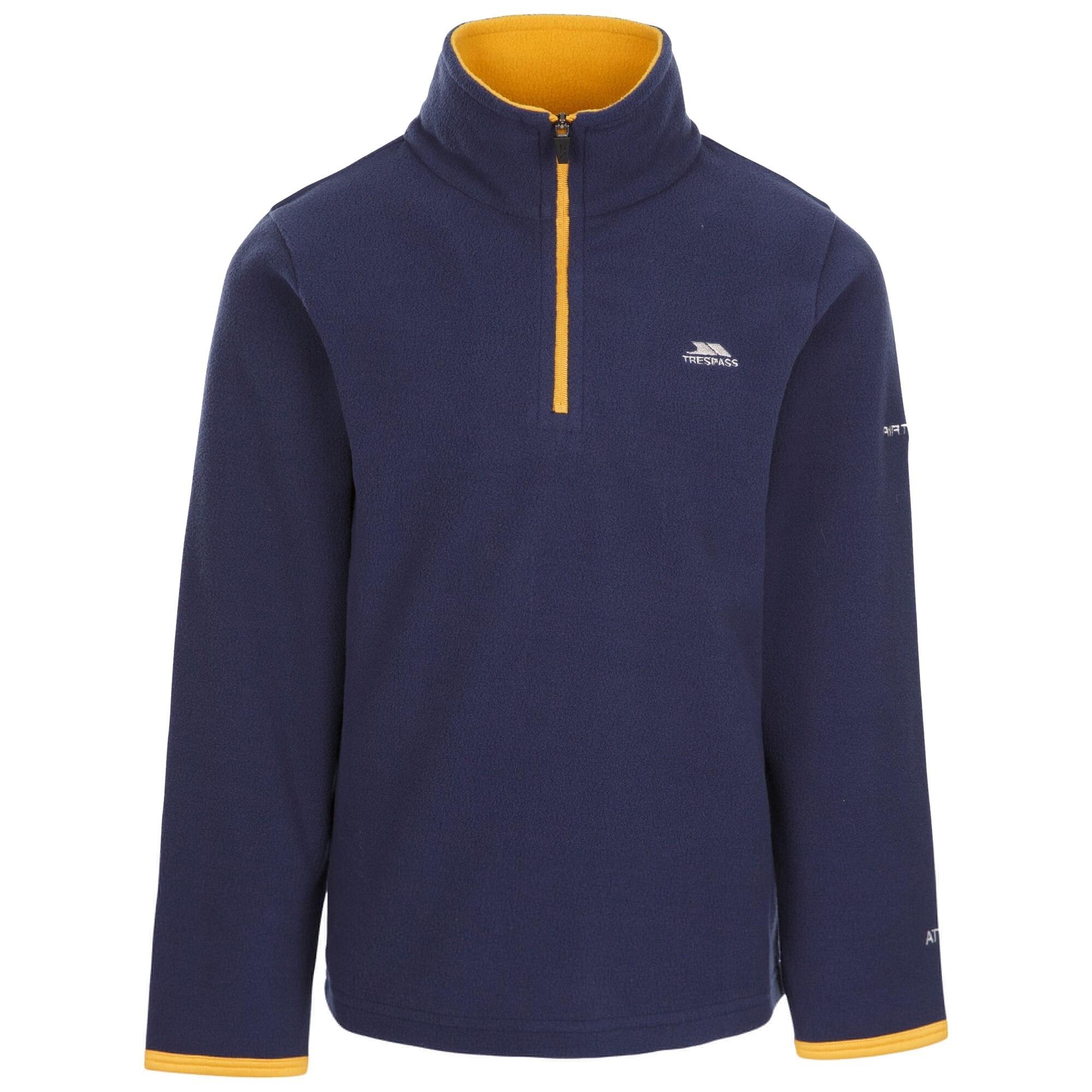 TRESPASS Boys Etto Airtrap Microfleece (Navy)
