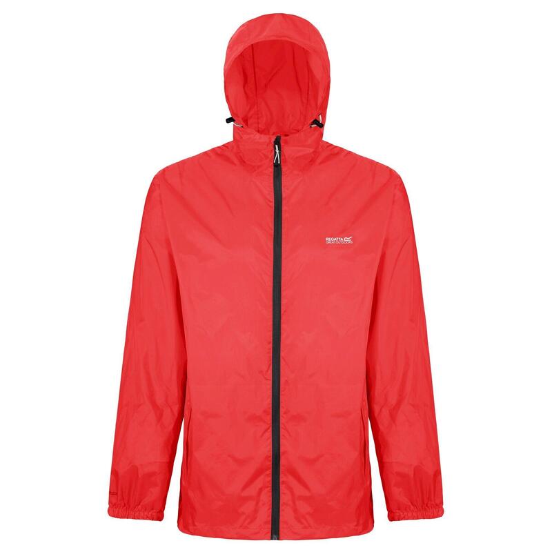 Chaqueta Impermeable Pack It III para Hombre Rojo Fuego