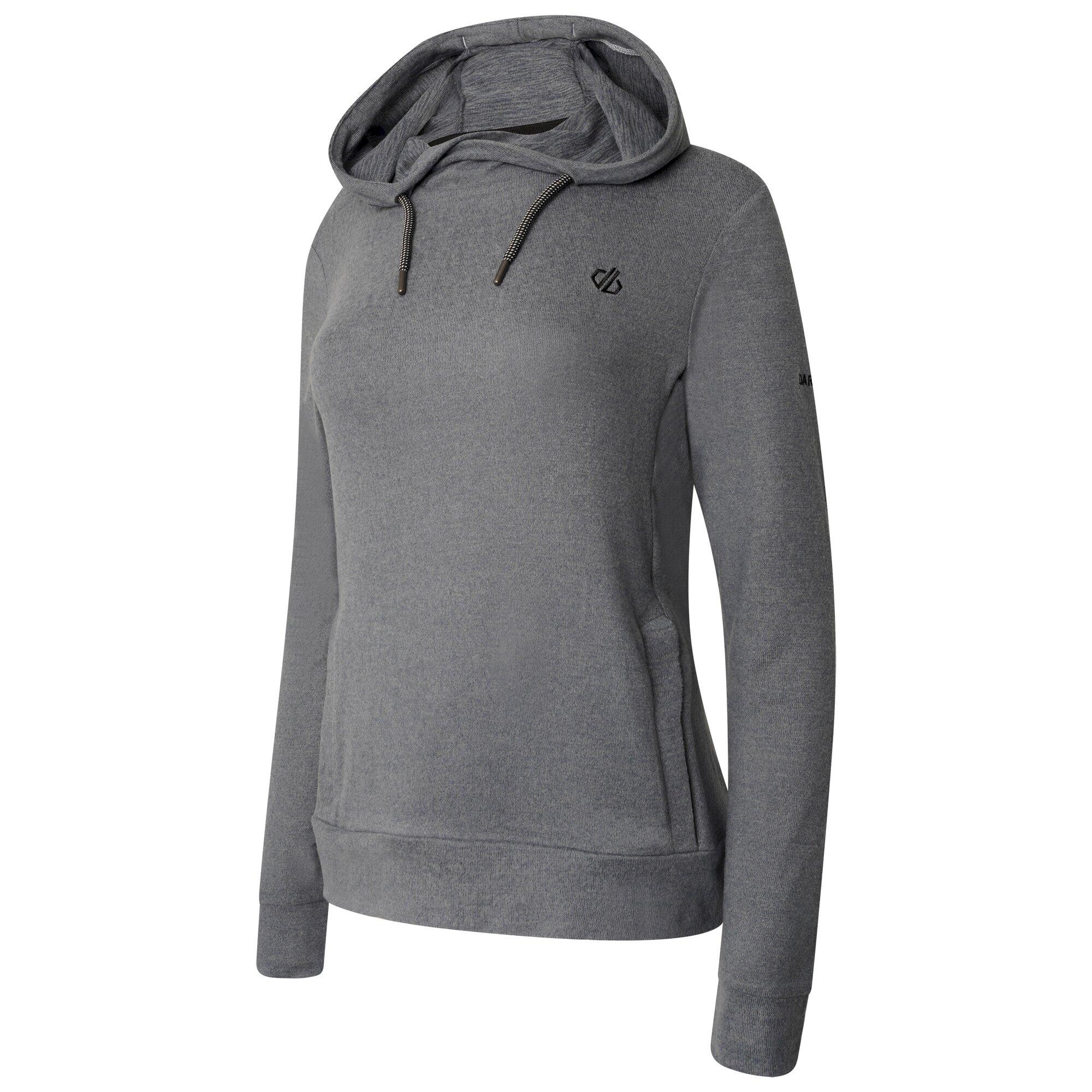 Womens/Ladies Out & Out Marl Fleece Hoodie (Orion Grey) 2/5