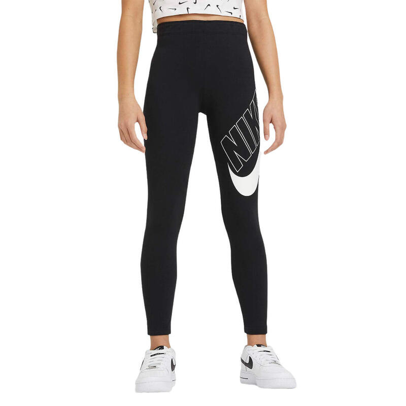 Girls Favorites Grafikdruck Sport Leggings Mädchen Schwarz/Weiß