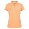 Polo manches courtes MAVERICK Femme (Orange clair)