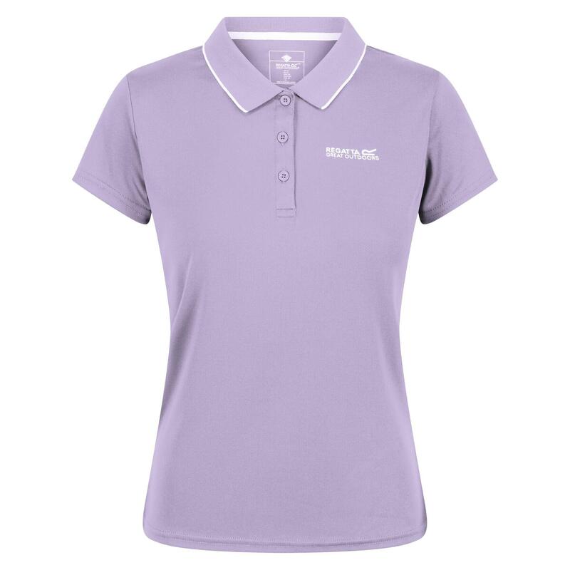 Dames Maverick V Polo Shirt (Pastel Lila)