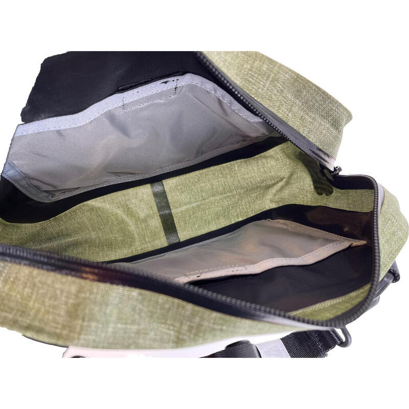 IPX2 Water repellent Shoulder Bag - Dark Grey
