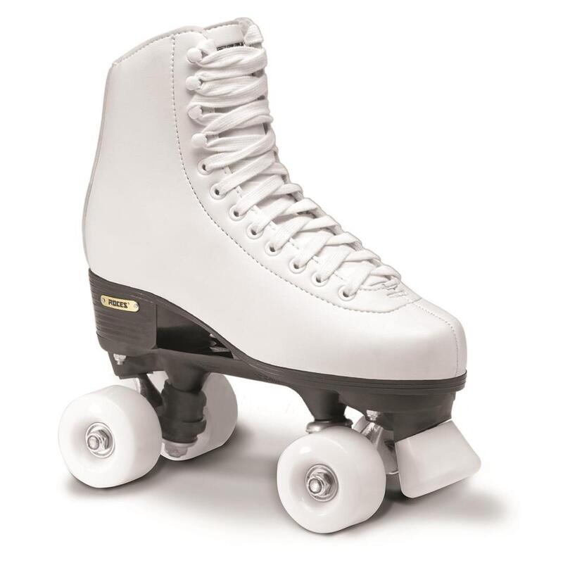 Patin A Roulette Femme Homme Roller Quad Adulte Roller 4 Roues Enfant Led  Patins à Roulettes Artistiques Garçon Fille Retro Design,White-36 :  : Sports et Loisirs