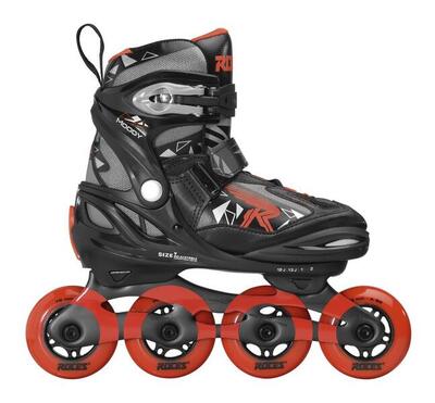 Patines - Moody TIF - Niños - Ajustable - Negro - Azul