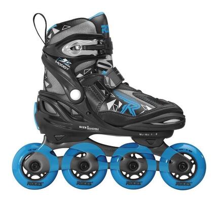 Patines - Moody TIF - Niños - Ajustable - Negro - Azul