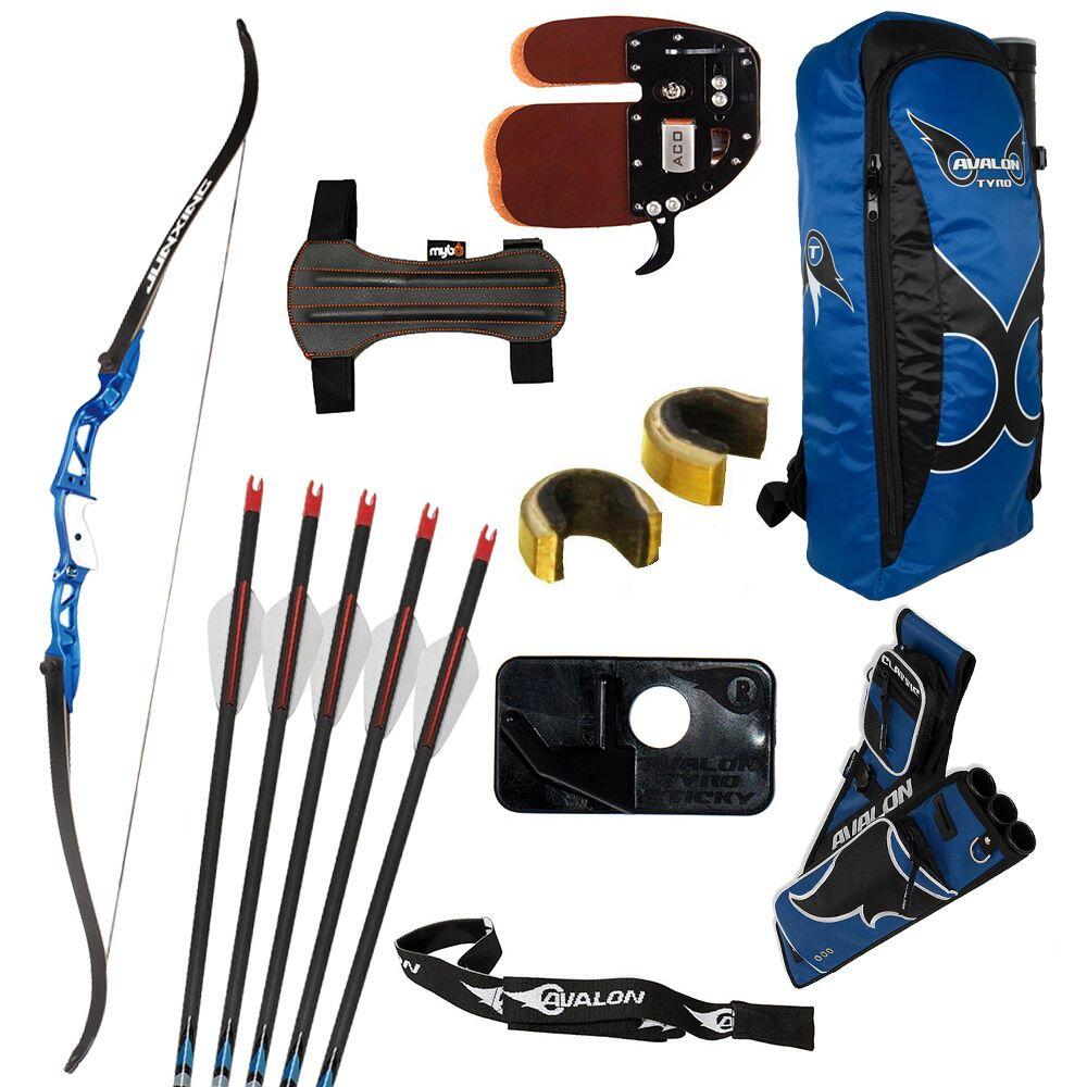 MERLIN ARCHERY MAC Ladies Premium Complete Starter Set - RH - Blue