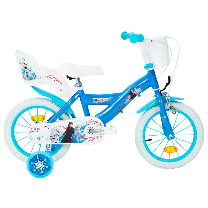 Huffy Disney Frozen 14" Kids Bike - Blue/White