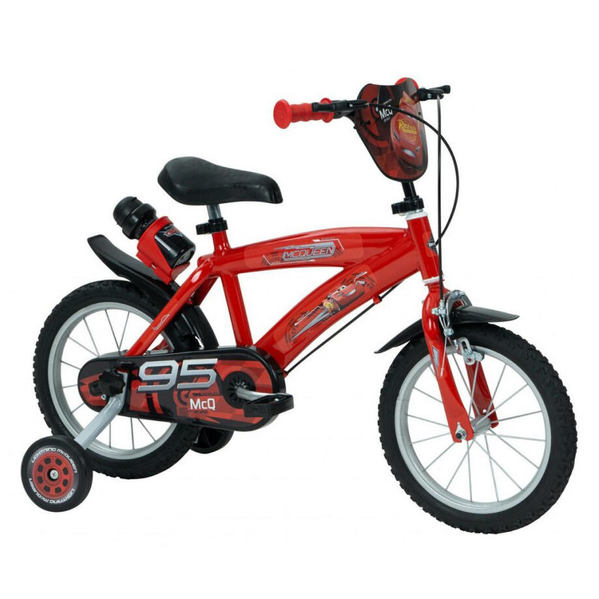 HUFFY Huffy Disney Cars 14" Kids Bike - Gloss Red