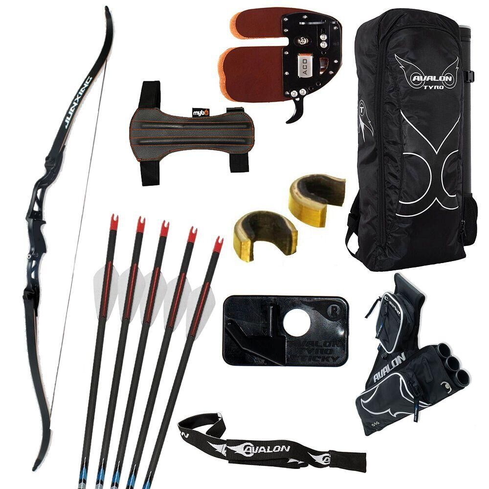 MERLIN ARCHERY MAC Ladies Premium Complete Starter Set - RH - Black