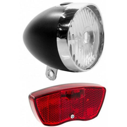 KGS set d'éclairage batterie LED noir/rouge