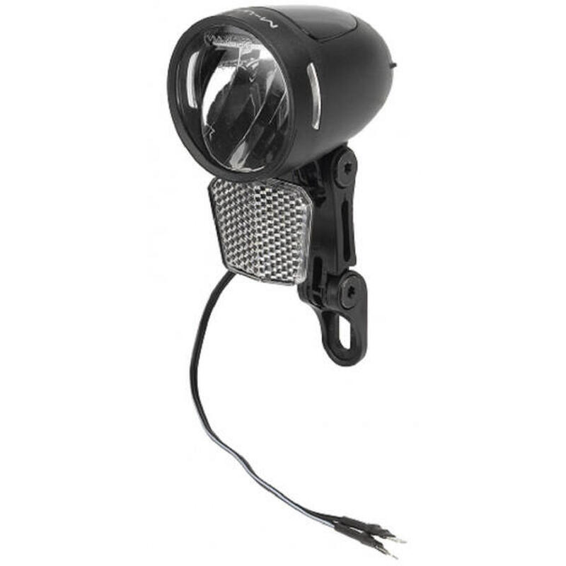 M-Wave phare Apollon E 80 E-Bike LED aluminium noir