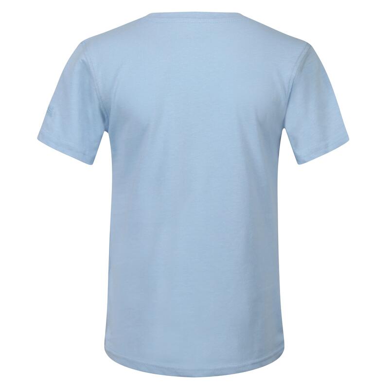 Bosley V wandel-T-shirt met korte mouwen voor kinderen - Blauw
