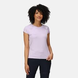 Luaza T-shirt Fitness pour femme - Violet