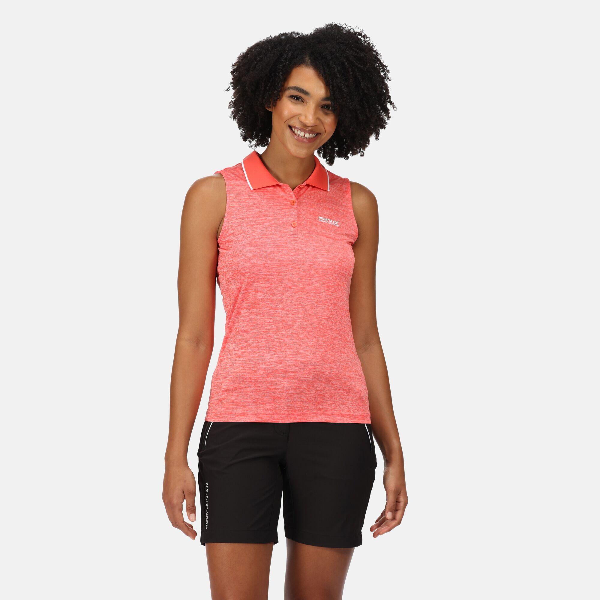 REGATTA Tima II Women's Fitness Gym Vest - Neon Peach