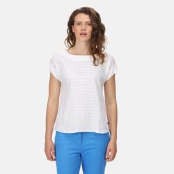 Regatta T-shirt fitness femme Adine blanc