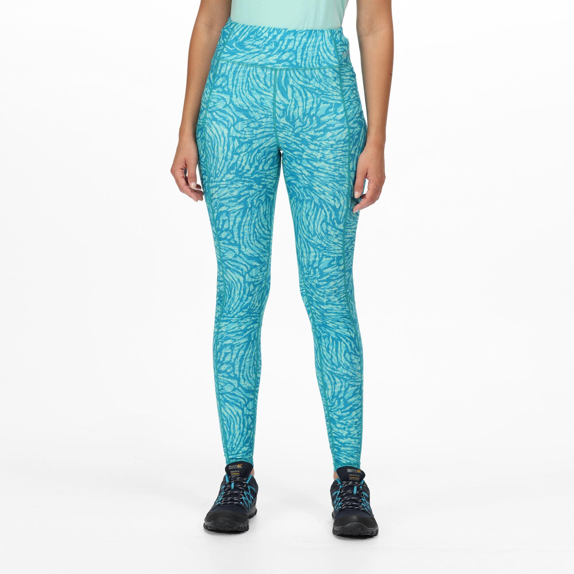 Holeen II Women's Fitness Leggings - Enamel Blue 1/7