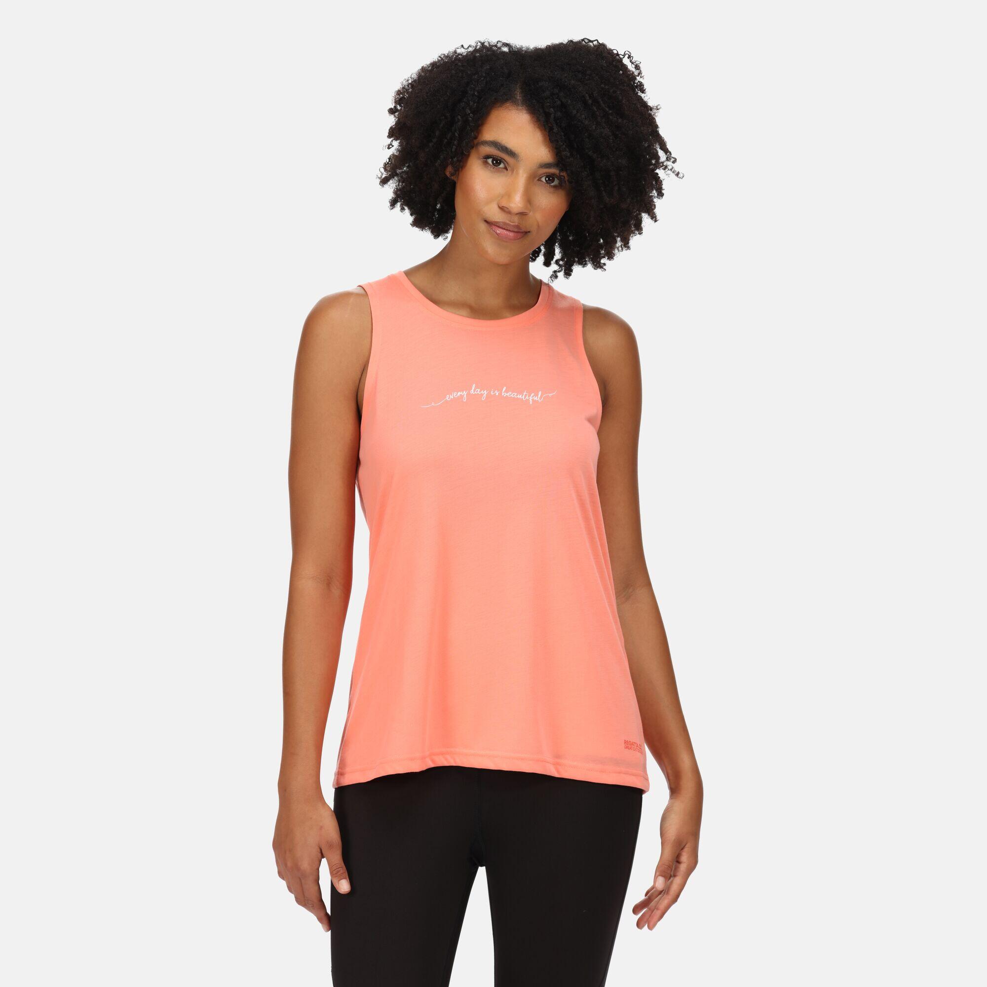 REGATTA Freedale Women's Running Vest - Pink Coral