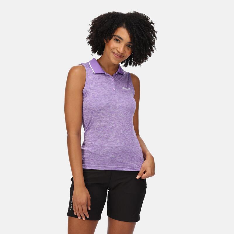 Tima II Gilet de fitness pour femme - Violet