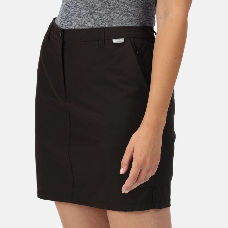 Highton II Acitve wandel skort voor dames - Zwart