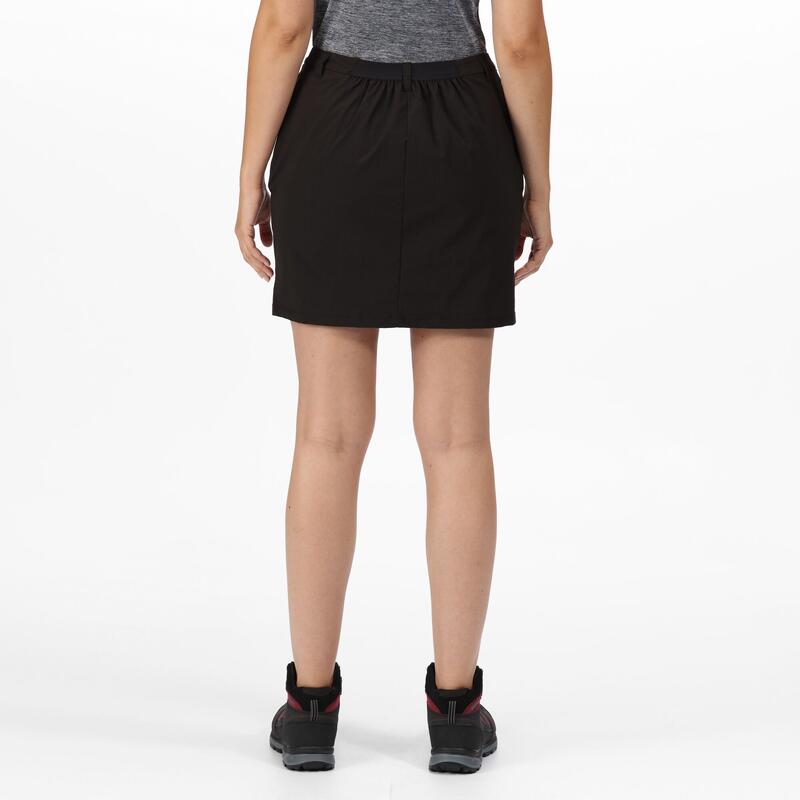 Highton II Acitve wandel skort voor dames - Zwart