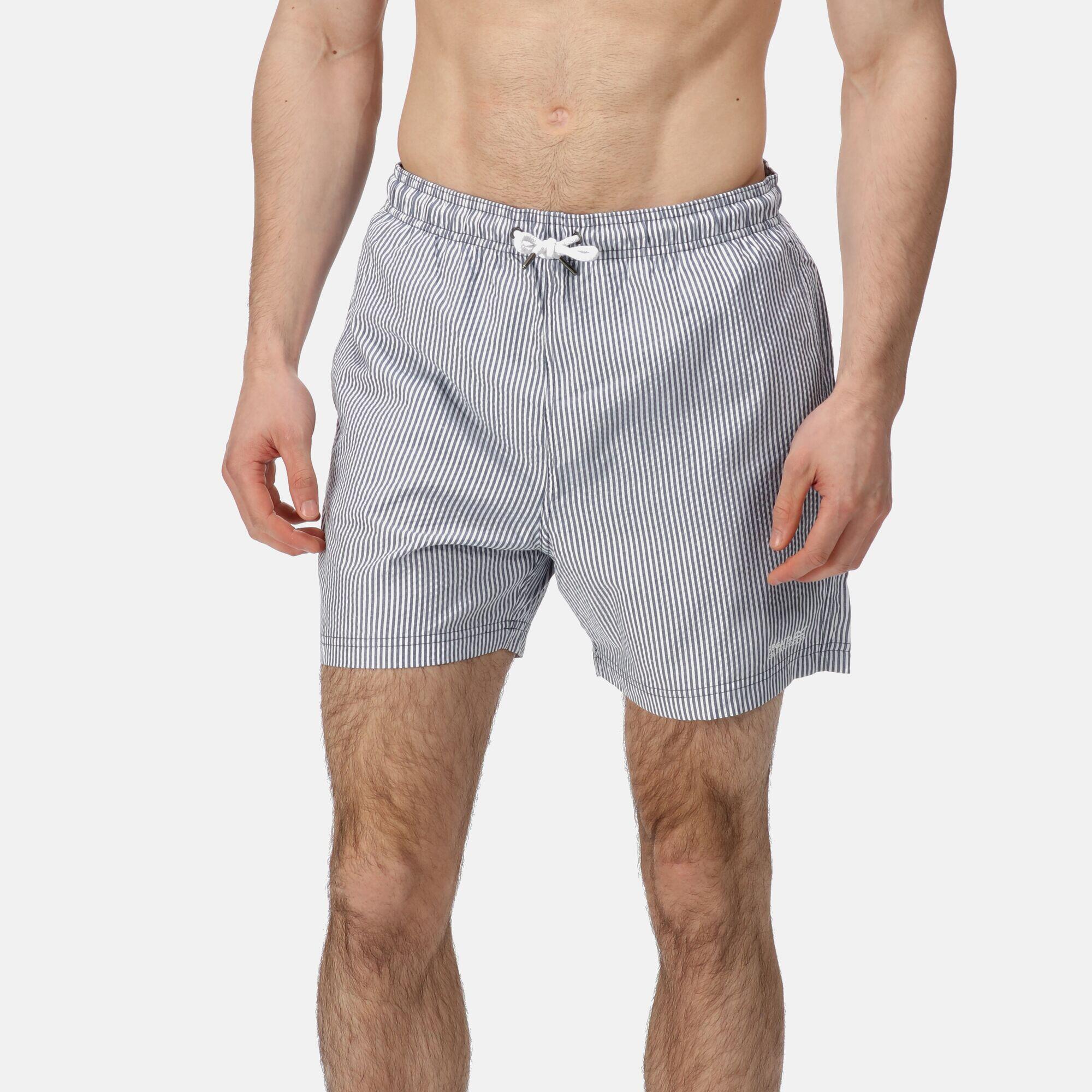 Loras Men's Swim Shorts - Dark Denim 1/5