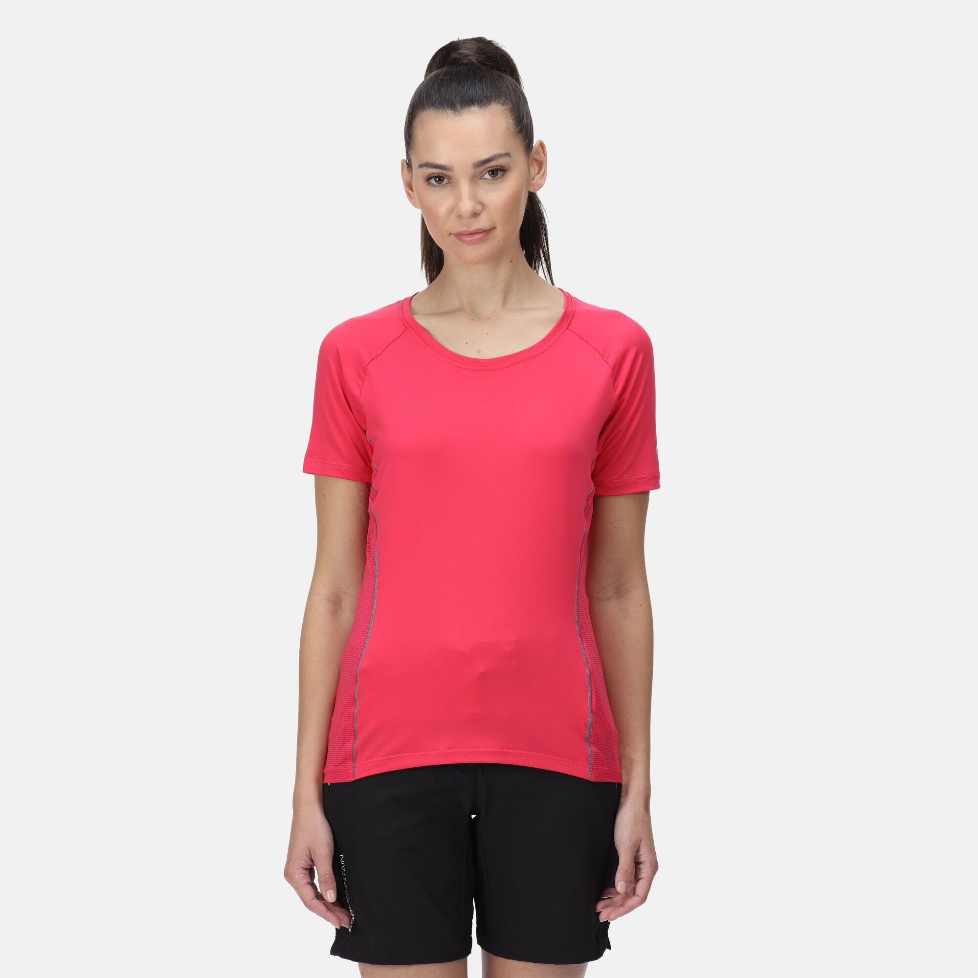 REGATTA Highton Pro Women's Walking T-Shirt - Rethink Pink