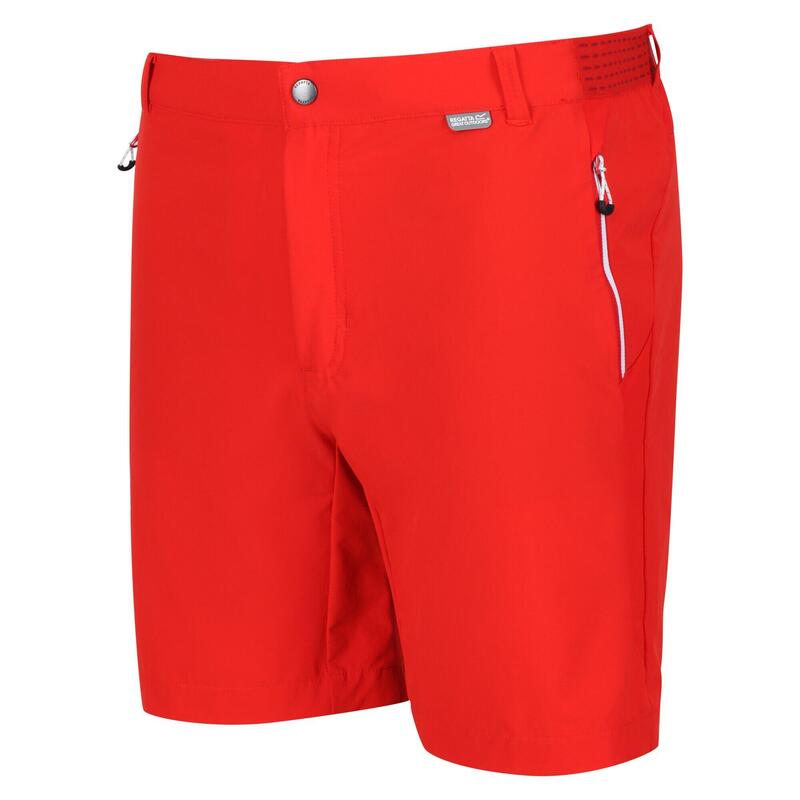 Mountain II Men's Hiking Shorts - Fiery Red