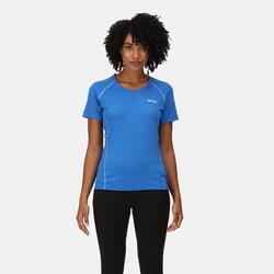 Devote II Fitness-T-shirt voor dames - Blauw