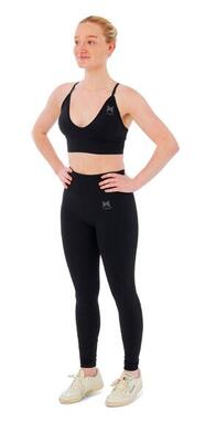 Xtreme sportswear dames sportset - sportlegging + sport bh - zwart