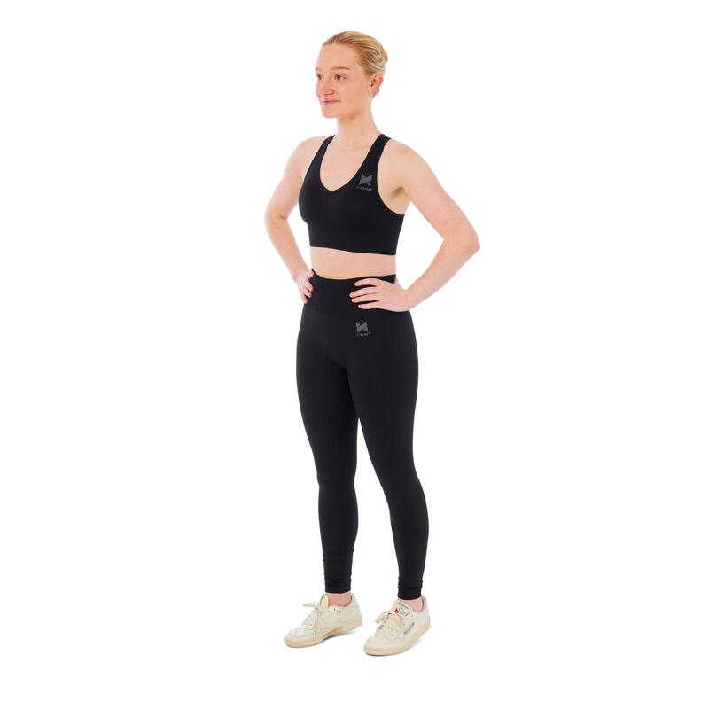 Xtreme Conjunto Deportivo - Mallas leggings Deportivos + Top Deportivo - Negro